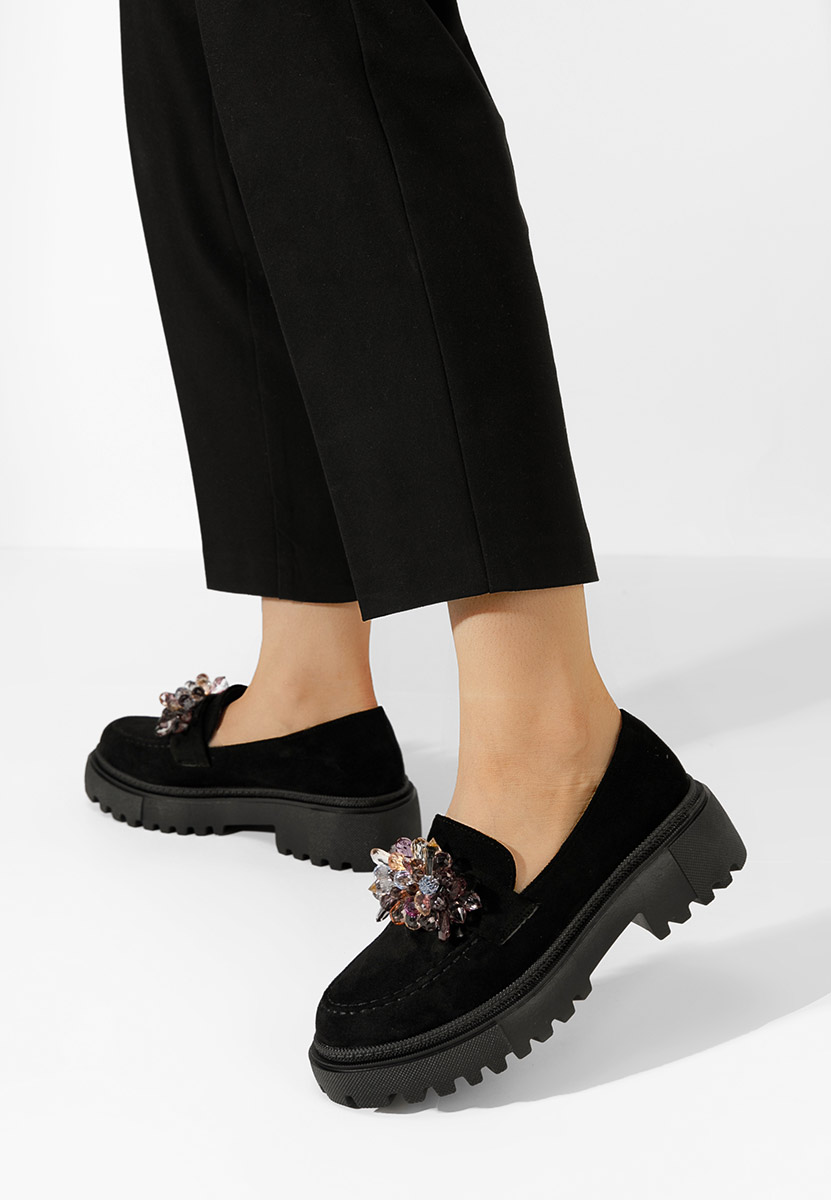 Mokasinke ženske Amilla crno