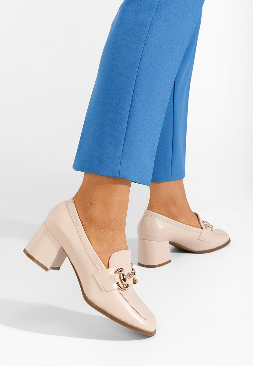 Loafers cipele Ixea bež