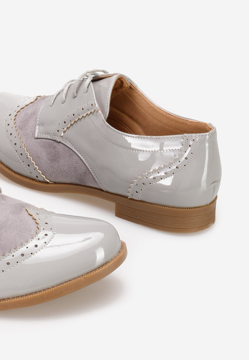 Ženske cipele oksfordice Bakera sivo