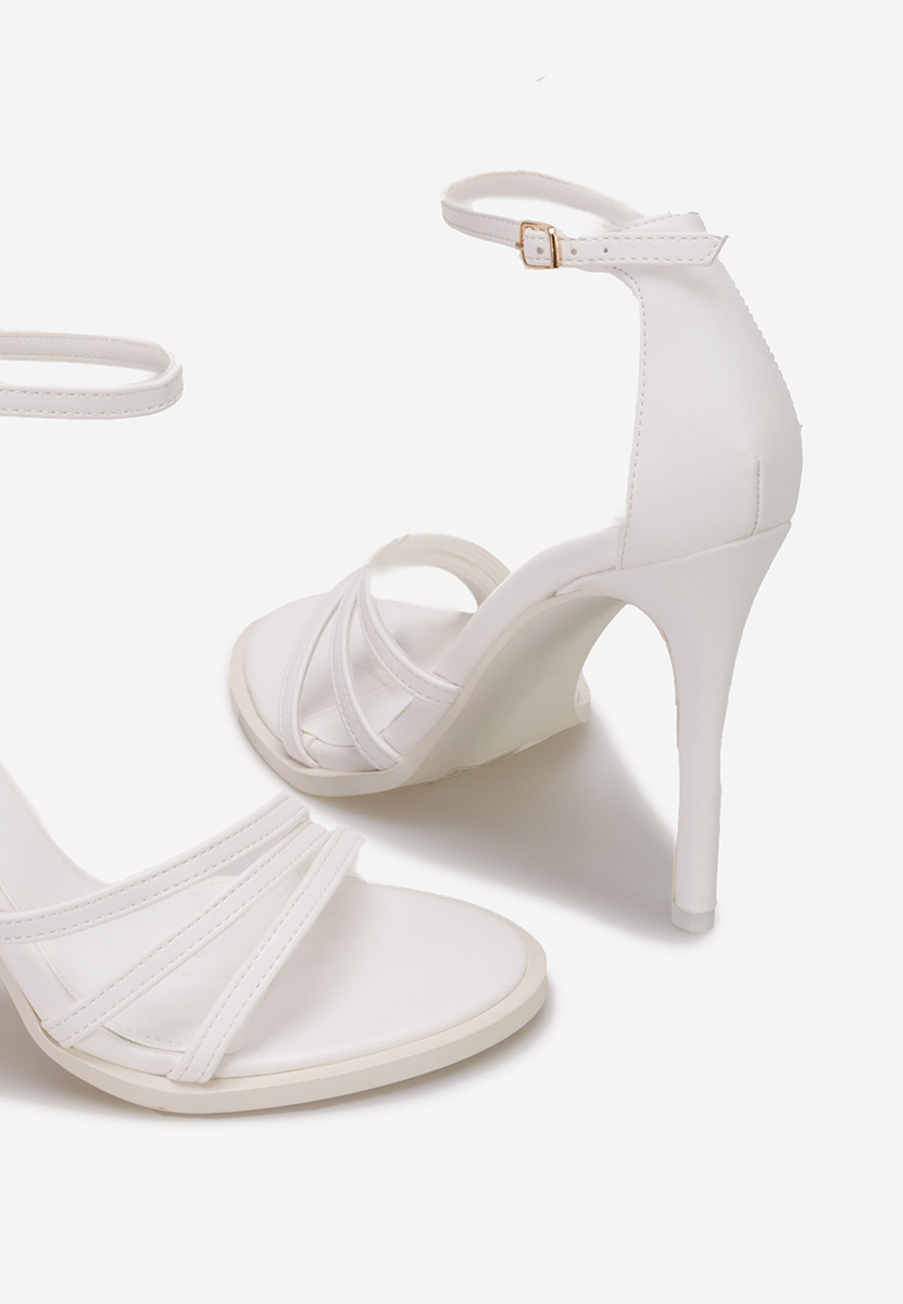 Štikle sandale Larina bijele