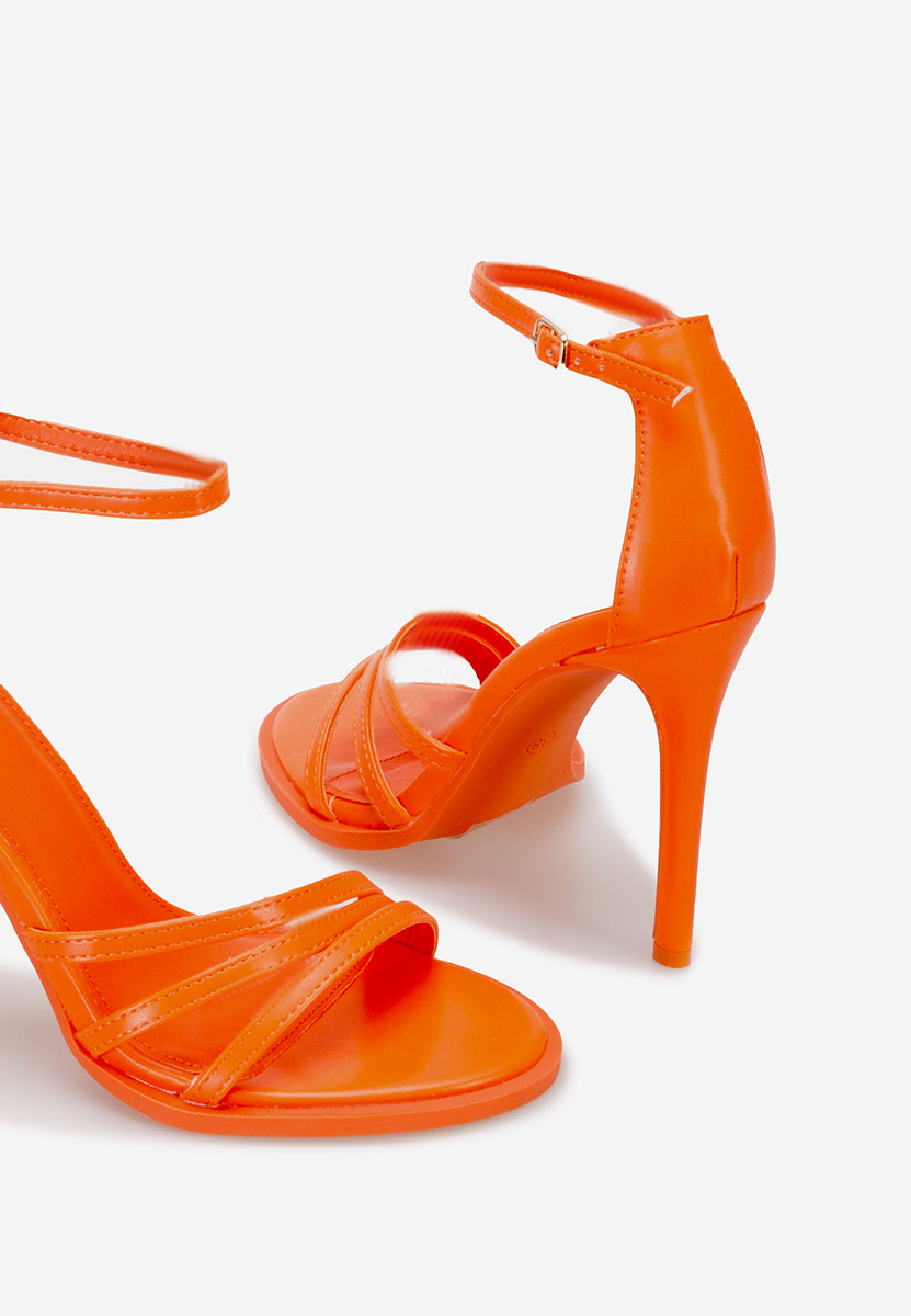 Štikle sandale Larina narančasta