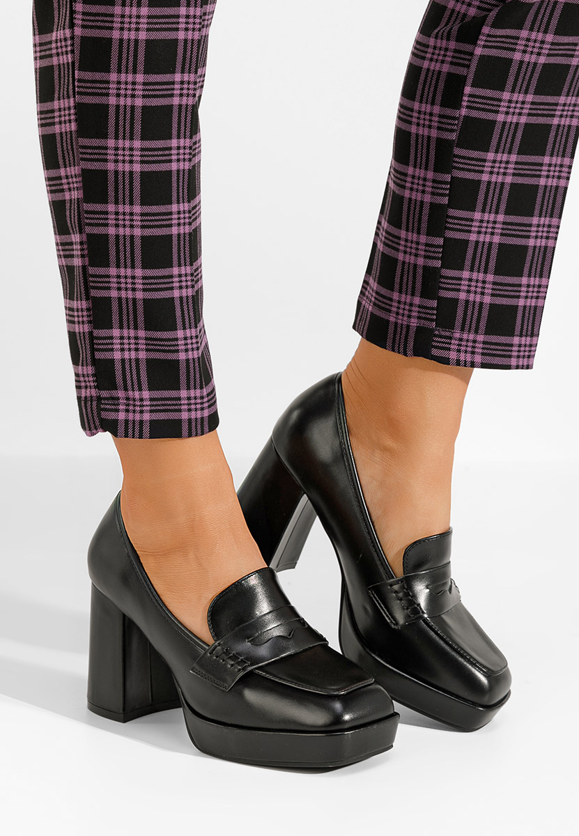 Loafers cipele Alidia crno