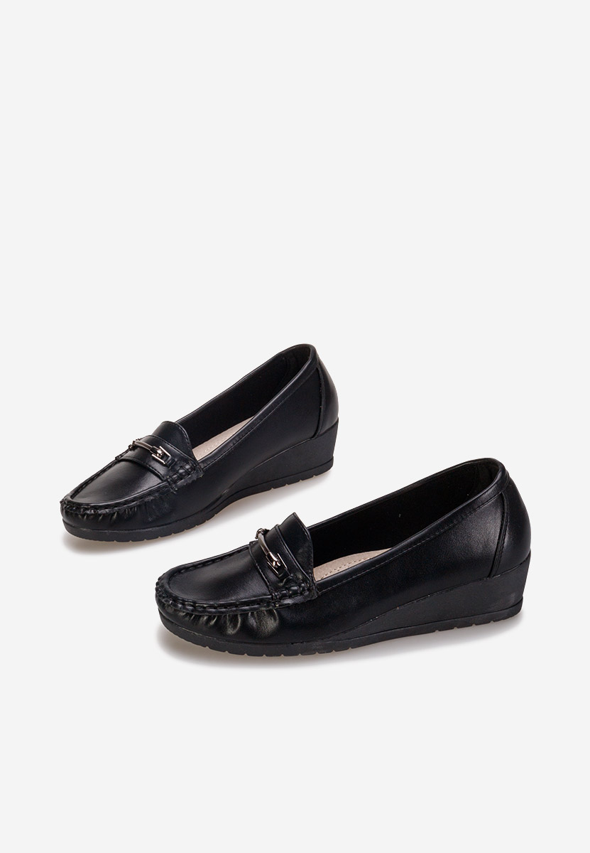 Mokasinke na punu petu Norasea crno