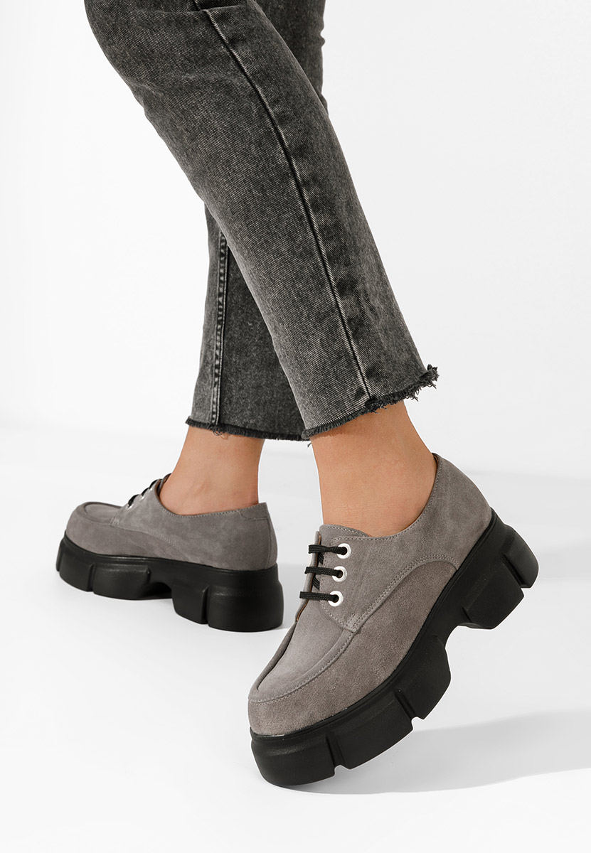 Cipele s platformom Catarina sivo