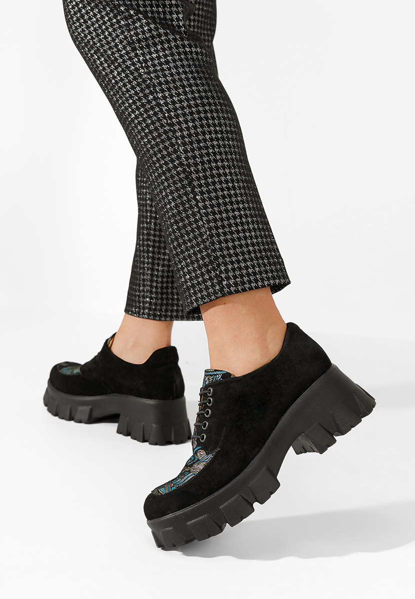 Cipele kozne casual Rosina crno