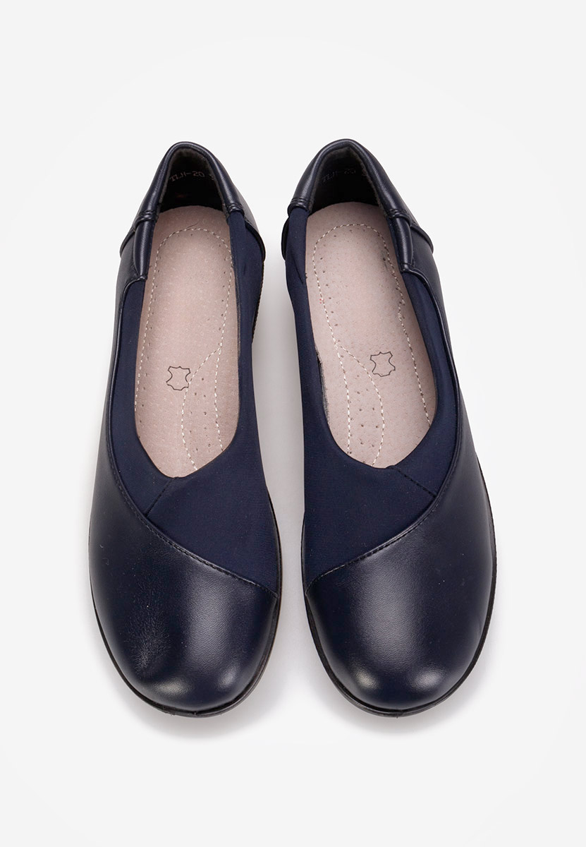 Mokasinke s platformom Iselda plavo navy