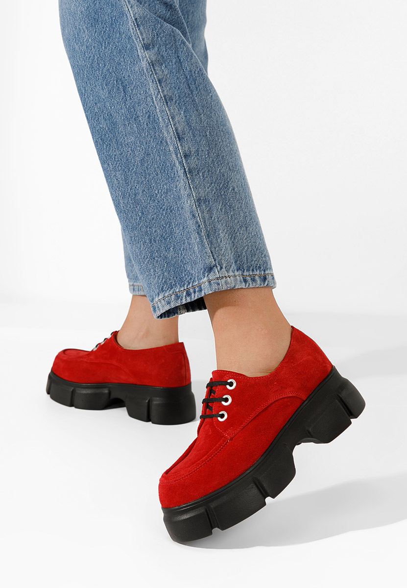 Cipele kozne casual Catarina crveno