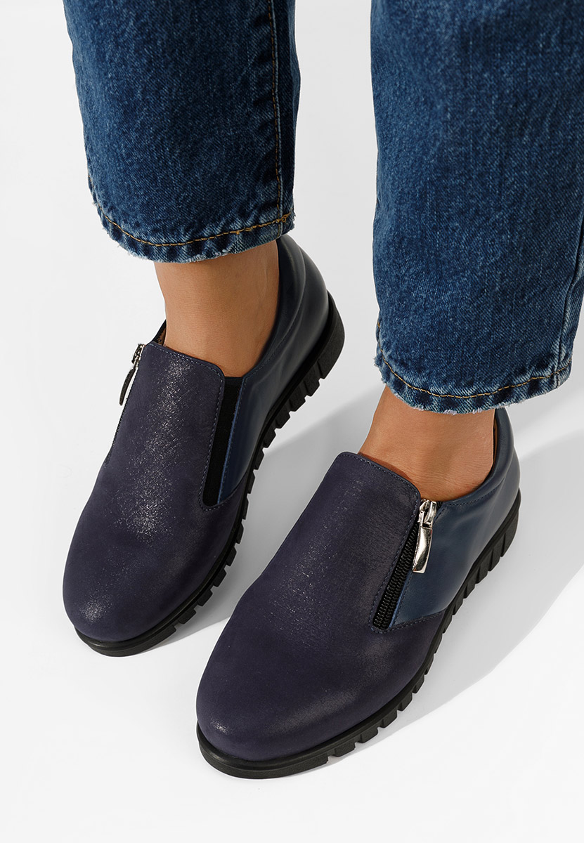 Cipele kozne casual Isola plavo navy