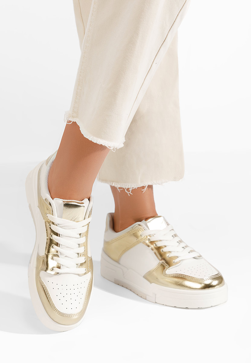 Ženske sneakers Saira zlatno