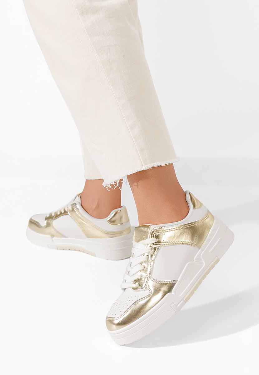 Ženske sneakers Saira zlatno