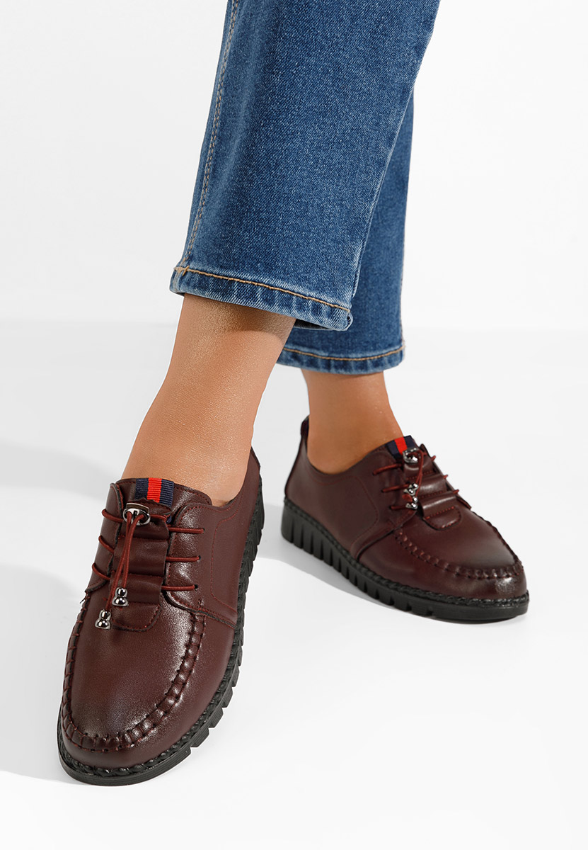 Cipele casual Emilyse vinsko crvena
