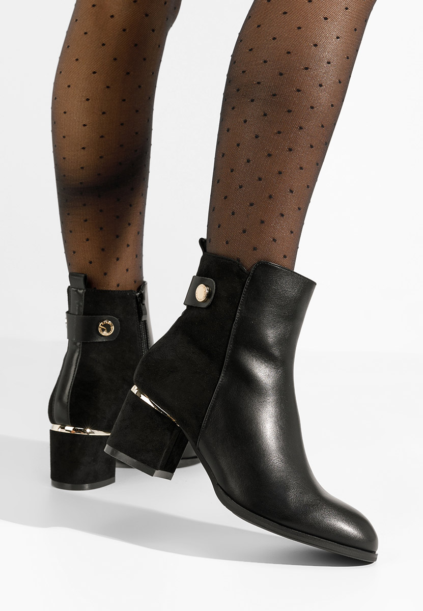 Gležnjače na block petu Sikora V2 crno