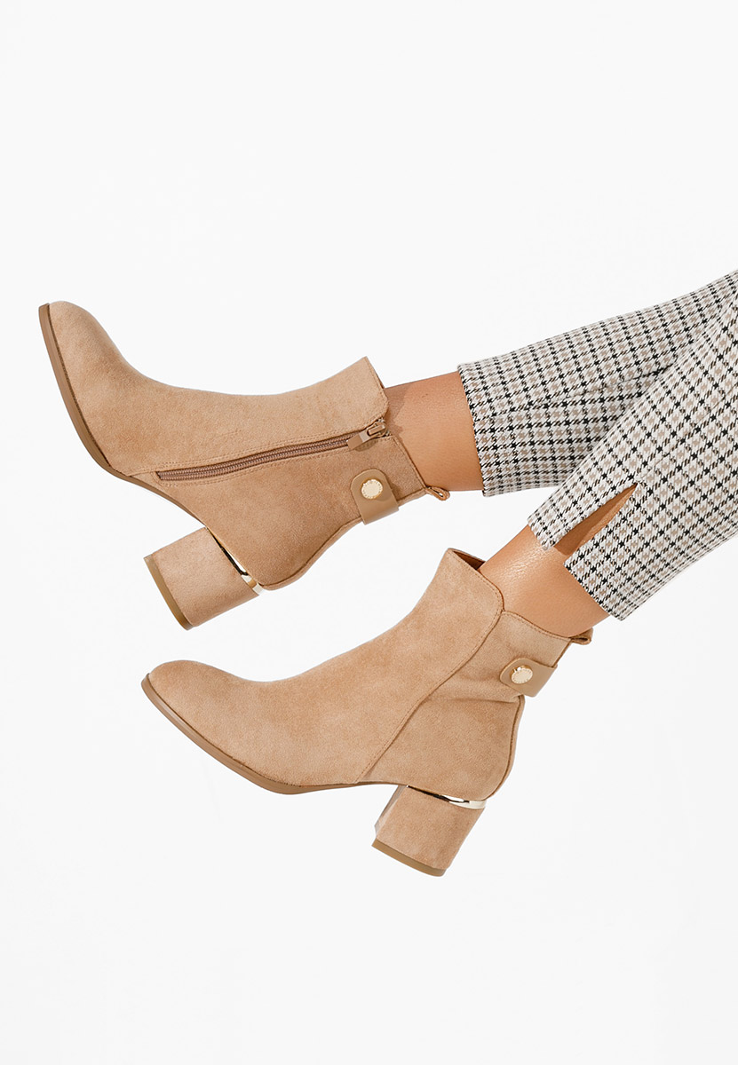 Gležnjače na block petu Sikora kaki