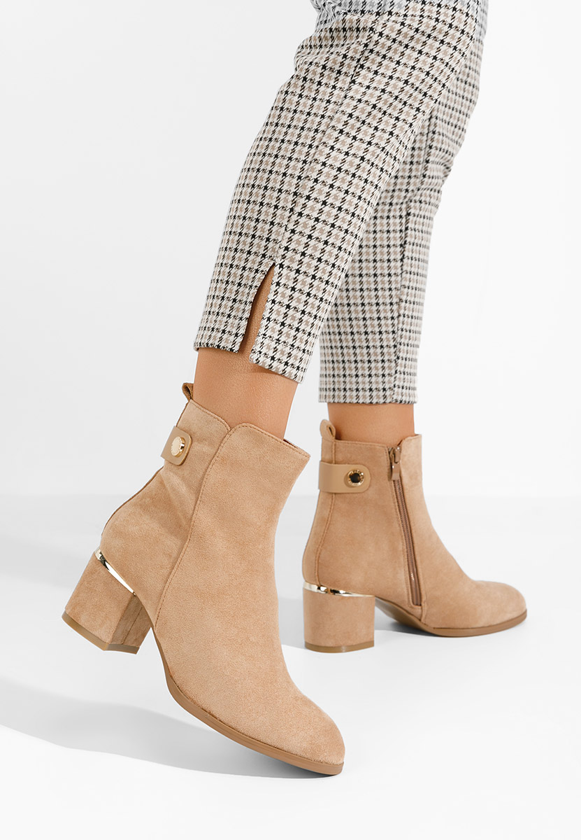 Gležnjače na block petu Sikora kaki