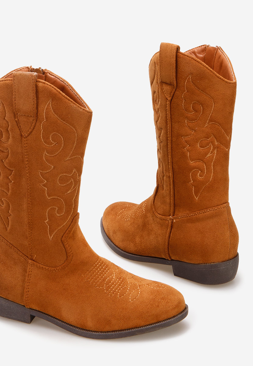 Čizme za djevojčice Zaruna braon