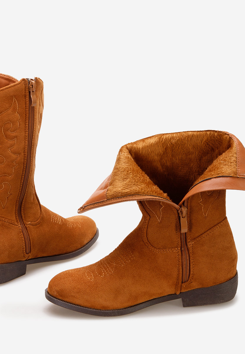 Čizme za djevojčice Zaruna braon