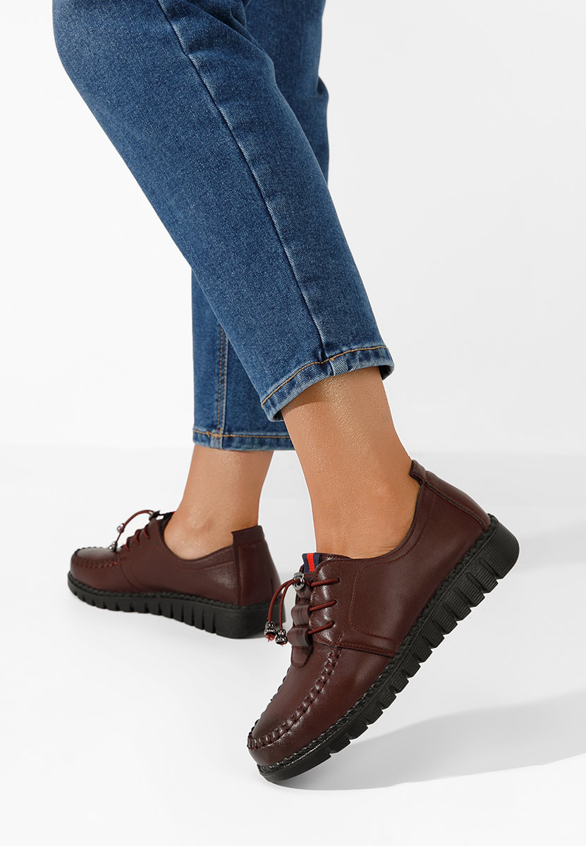 Cipele casual Emilyse vinsko crvena