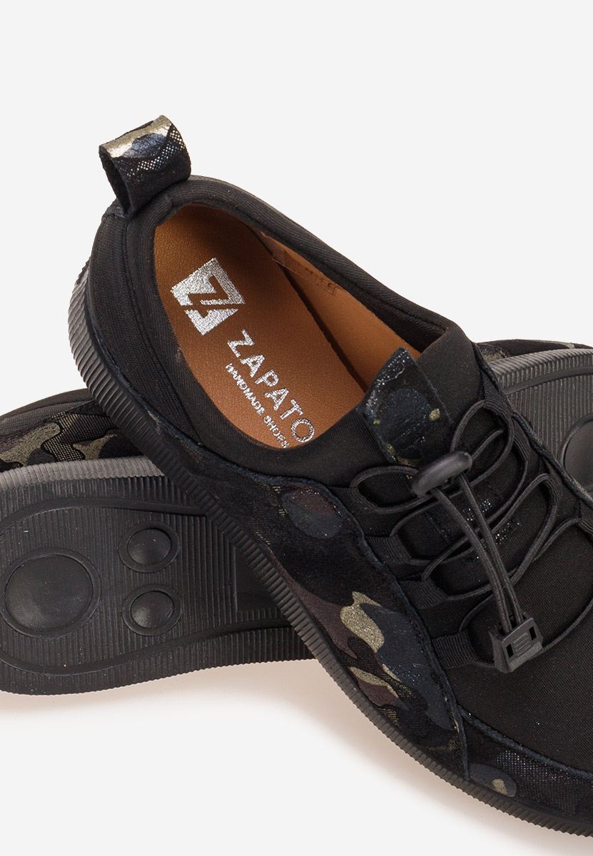 Cipele kozne casual Nemena V5 crno