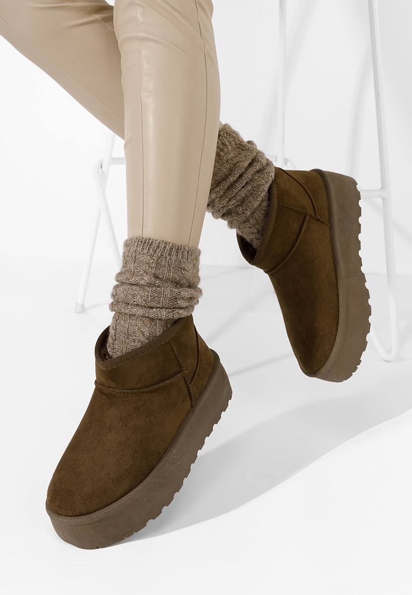 Ženske Čizme Savieda braon