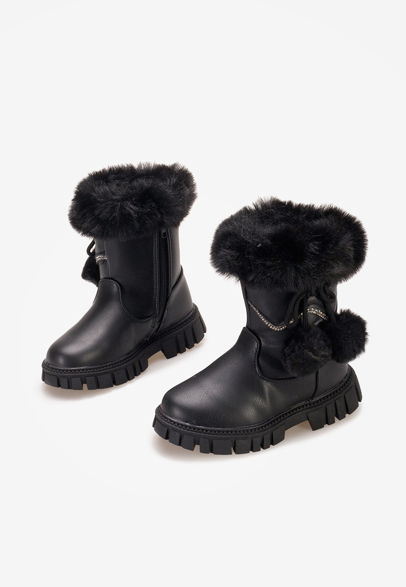 Čizme za djevojčice Aspen crno