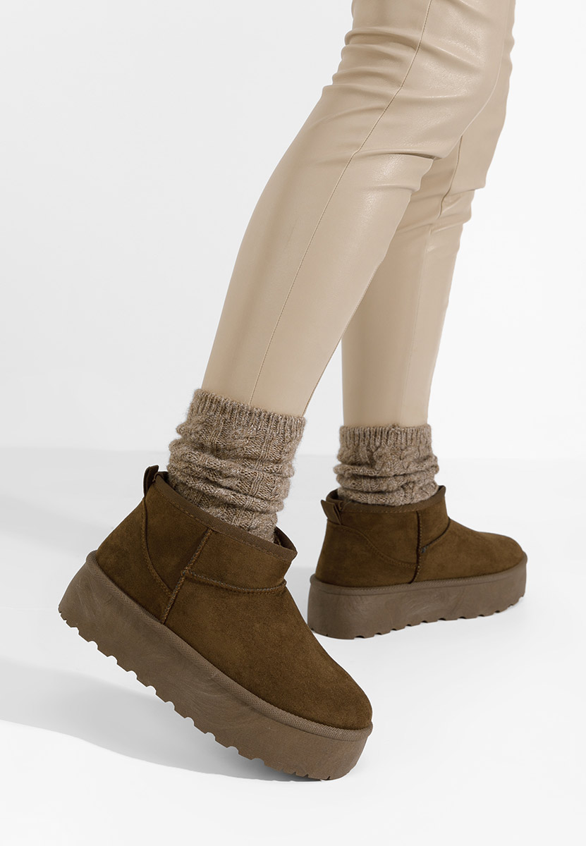 Ženske Čizme Savieda braon