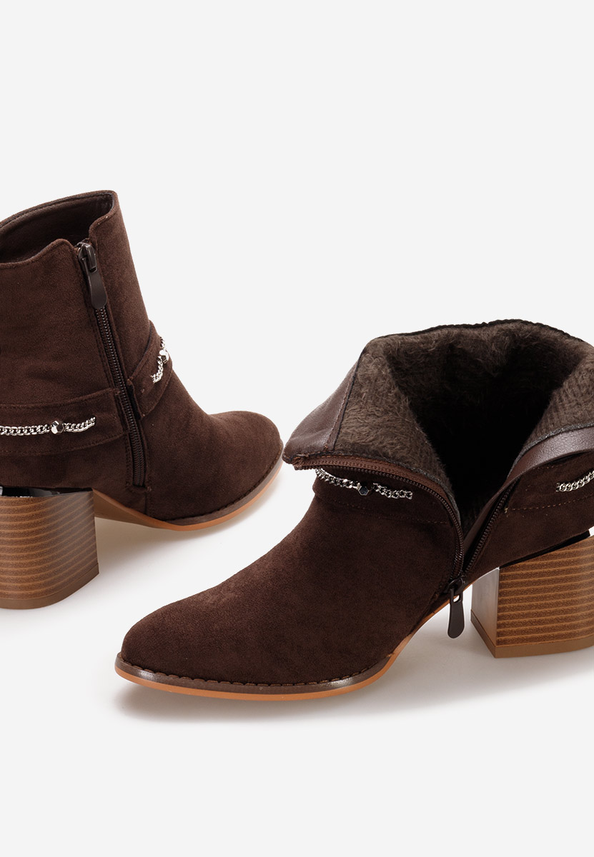 Elegantne gležnjače Katilea braon