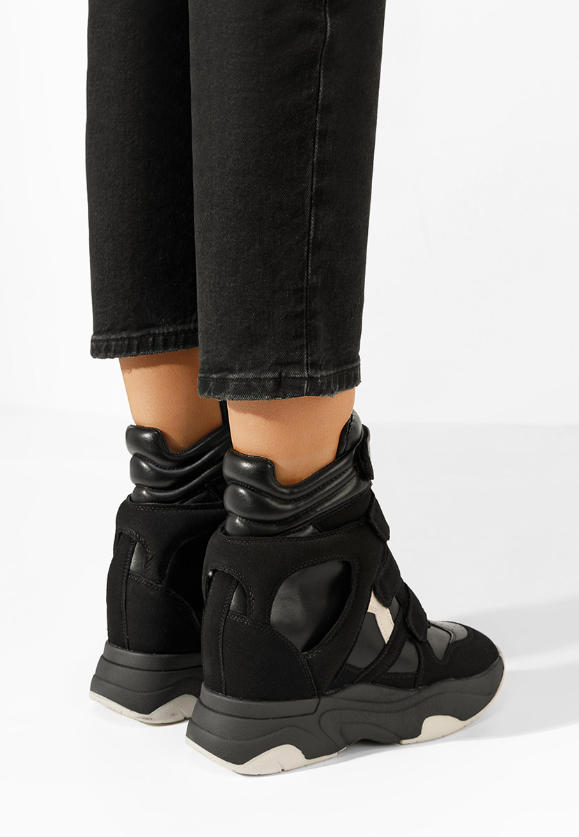 Sneakers s platformom Kata crno