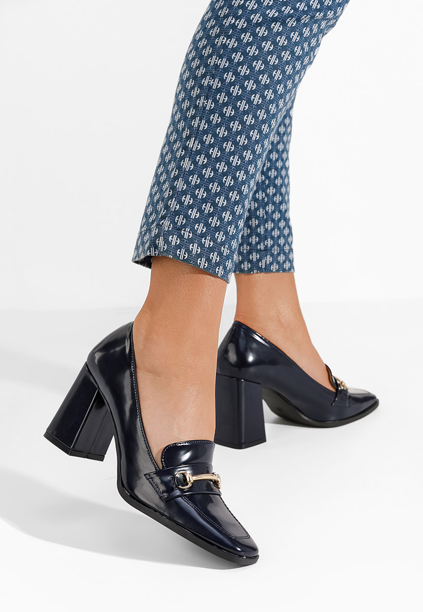 Loafers cipele Noriana plavo navy