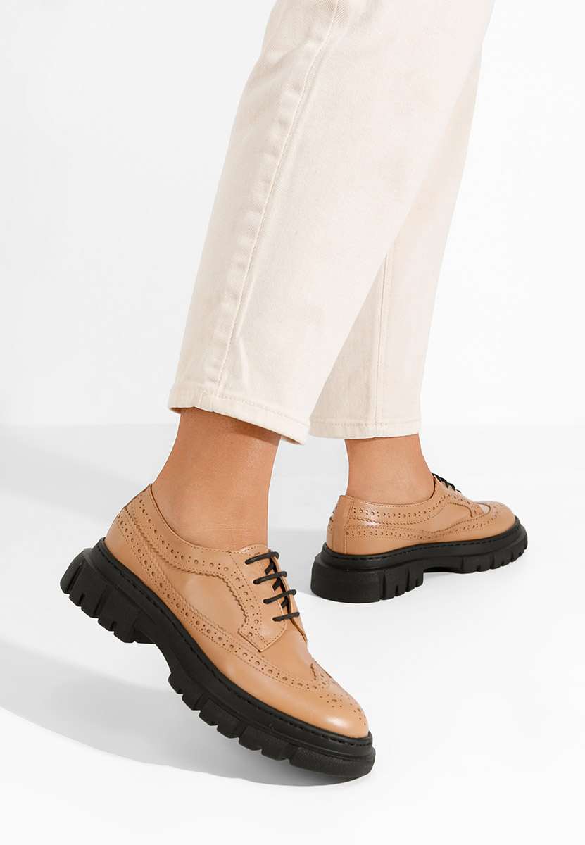 Cipele kozne casual Henise braon
