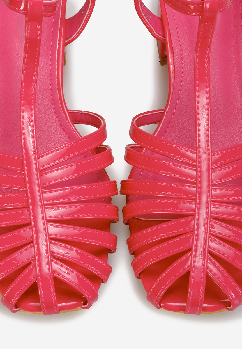 Sandale s petu Pastoria fuksija