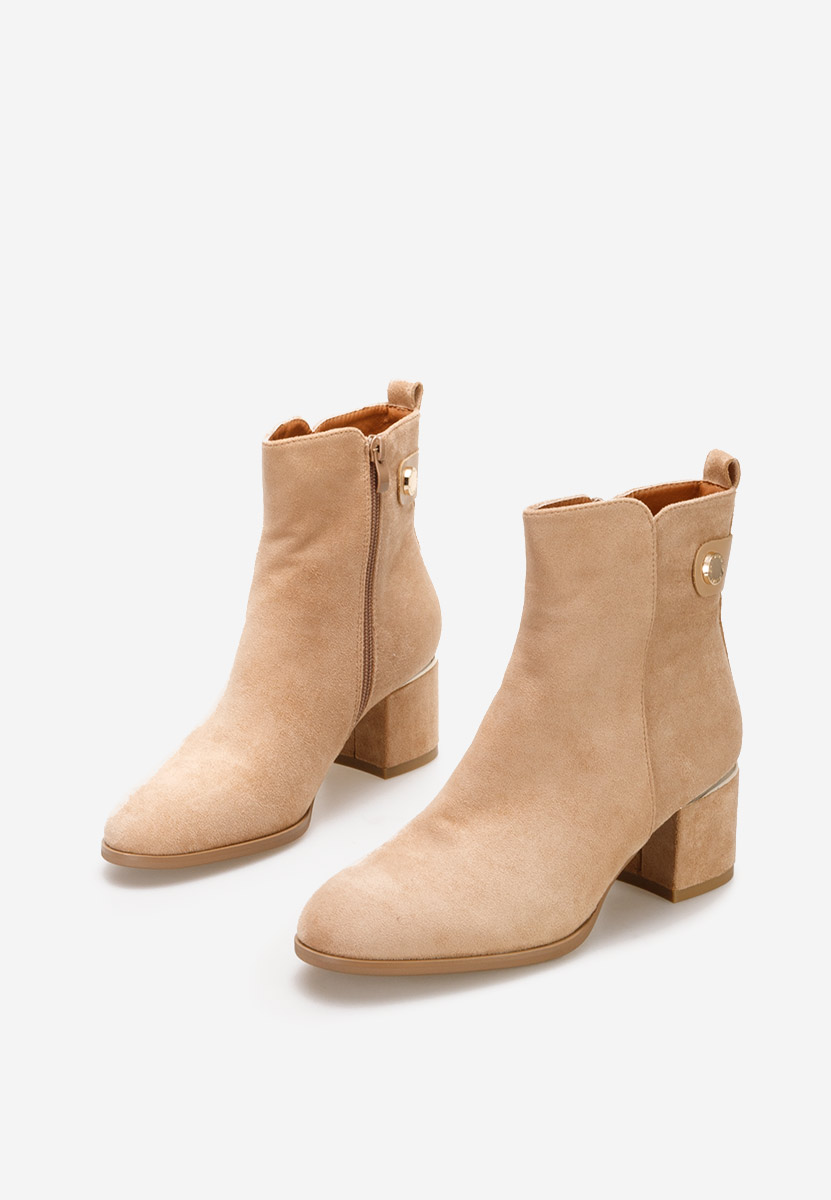 Gležnjače na block petu Sikora kaki