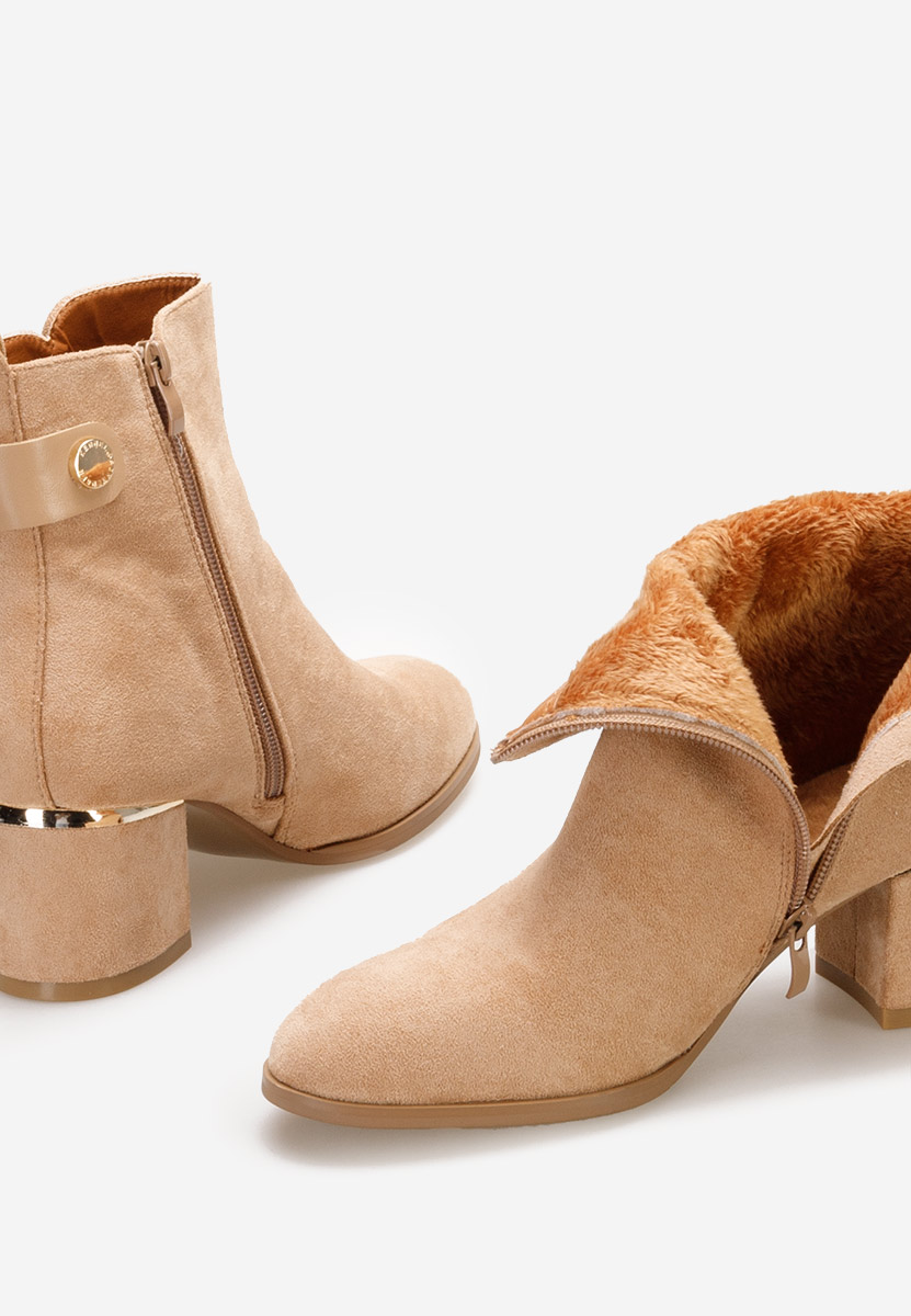 Gležnjače na block petu Sikora kaki