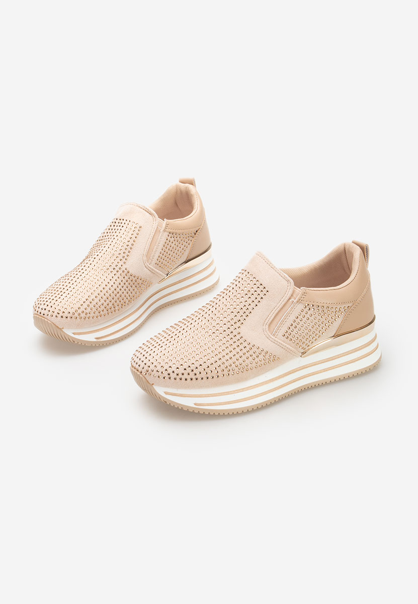Tenisice sa platformom Vilera kaki