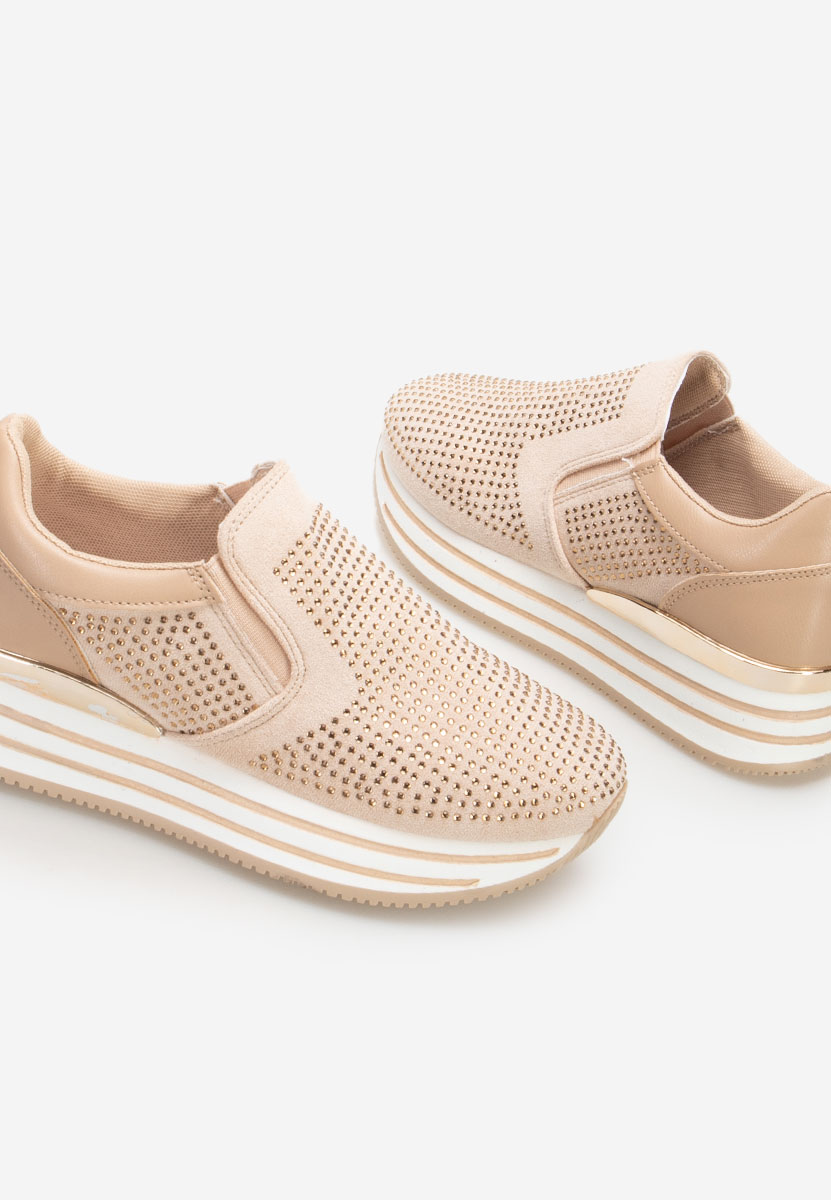 Tenisice sa platformom Vilera kaki