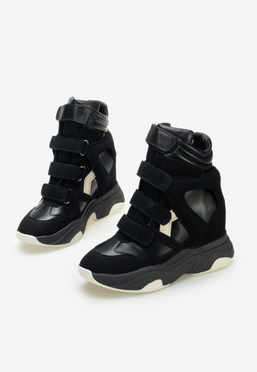 Sneakers s platformom Kata crno