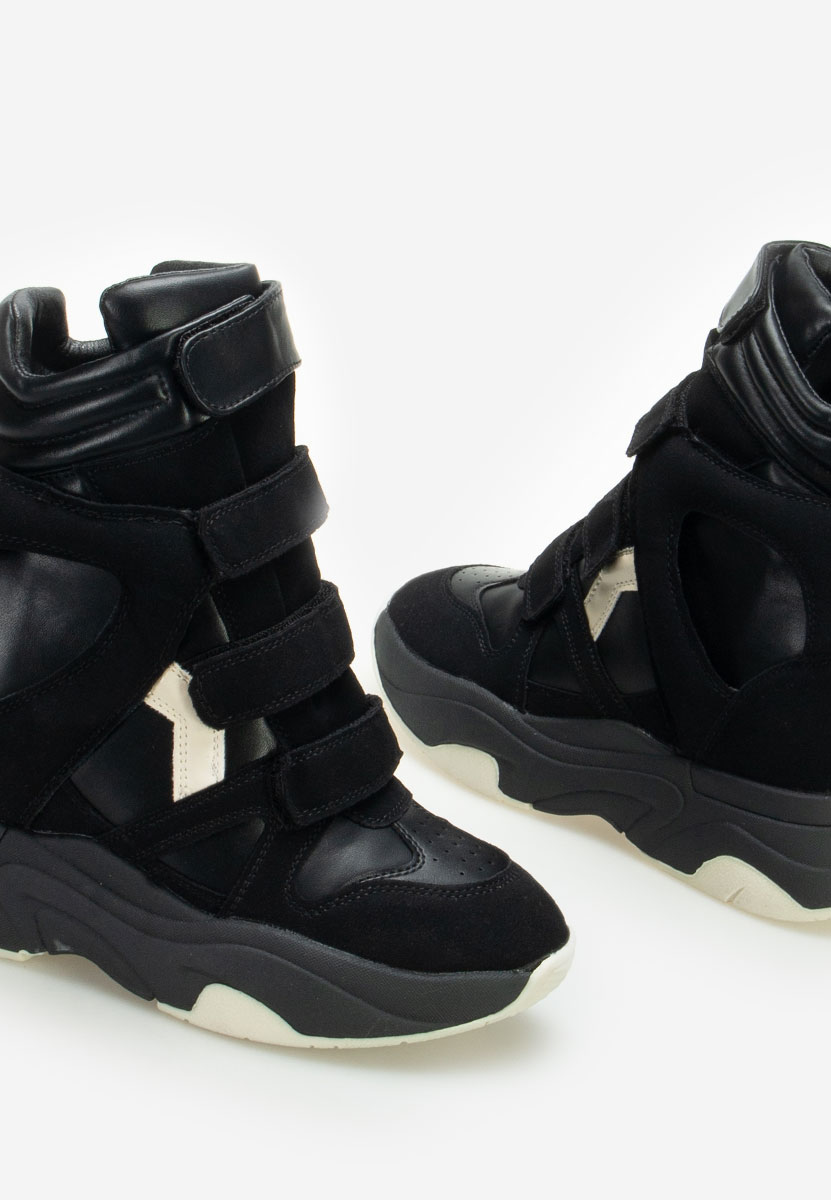 Sneakers s platformom Kata crno