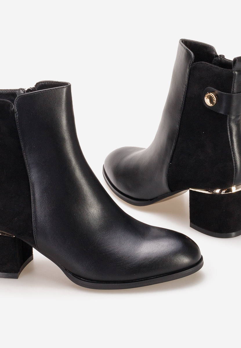 Gležnjače na block petu Sikora V2 crno