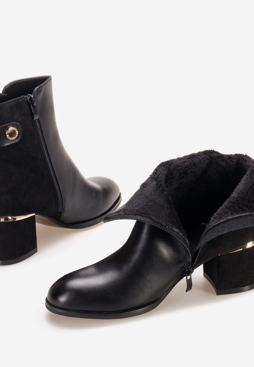 Gležnjače na block petu Sikora V2 crno