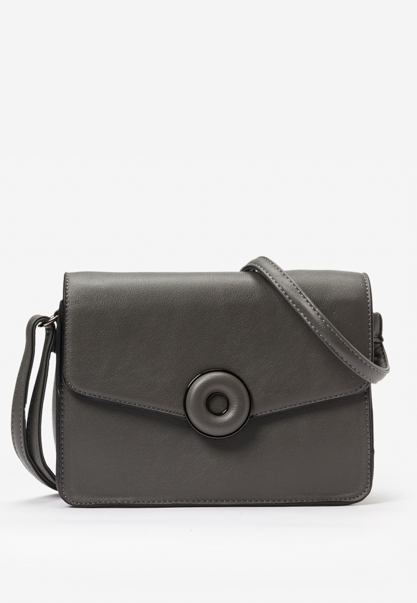 Torba za rame Easeful sivo