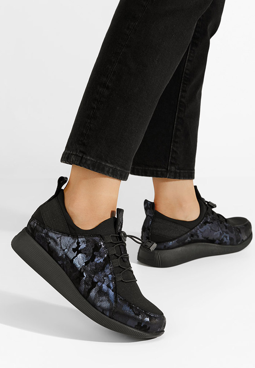 Cipele kozne casual Nemena V3 crno