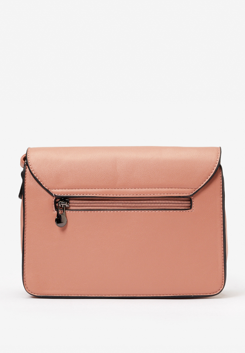 Torba za rame Easeful ružičasto