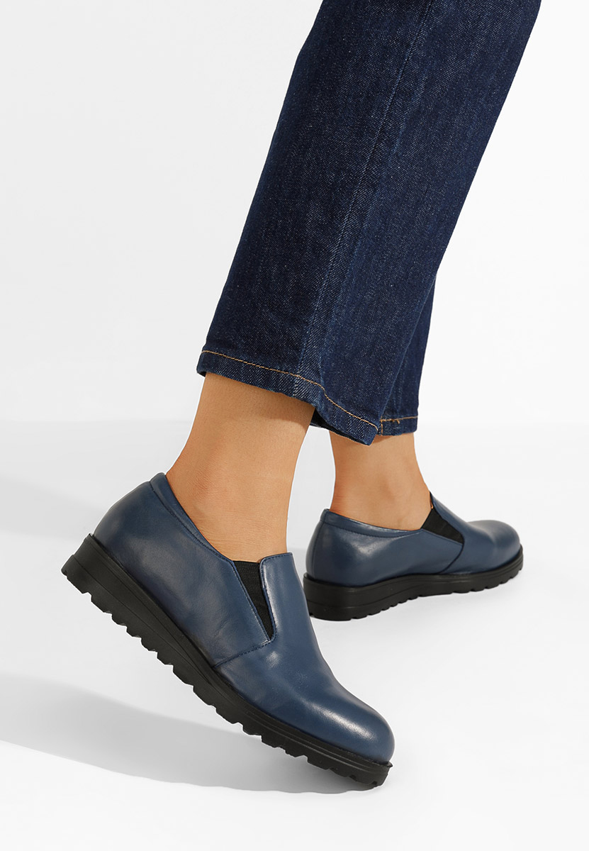 Cipele kozne casual Serrea plavo navy