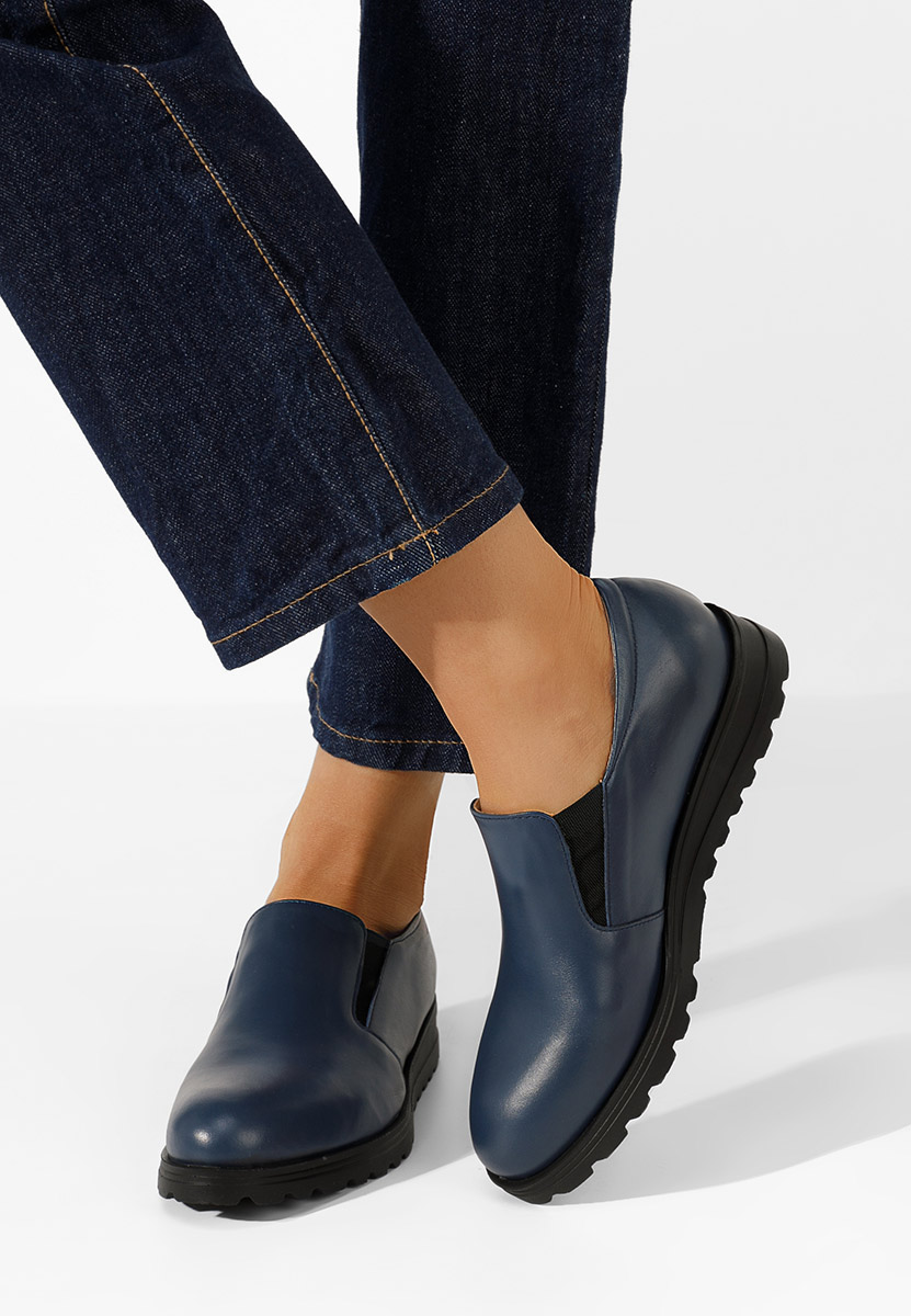 Cipele kozne casual Serrea plavo navy