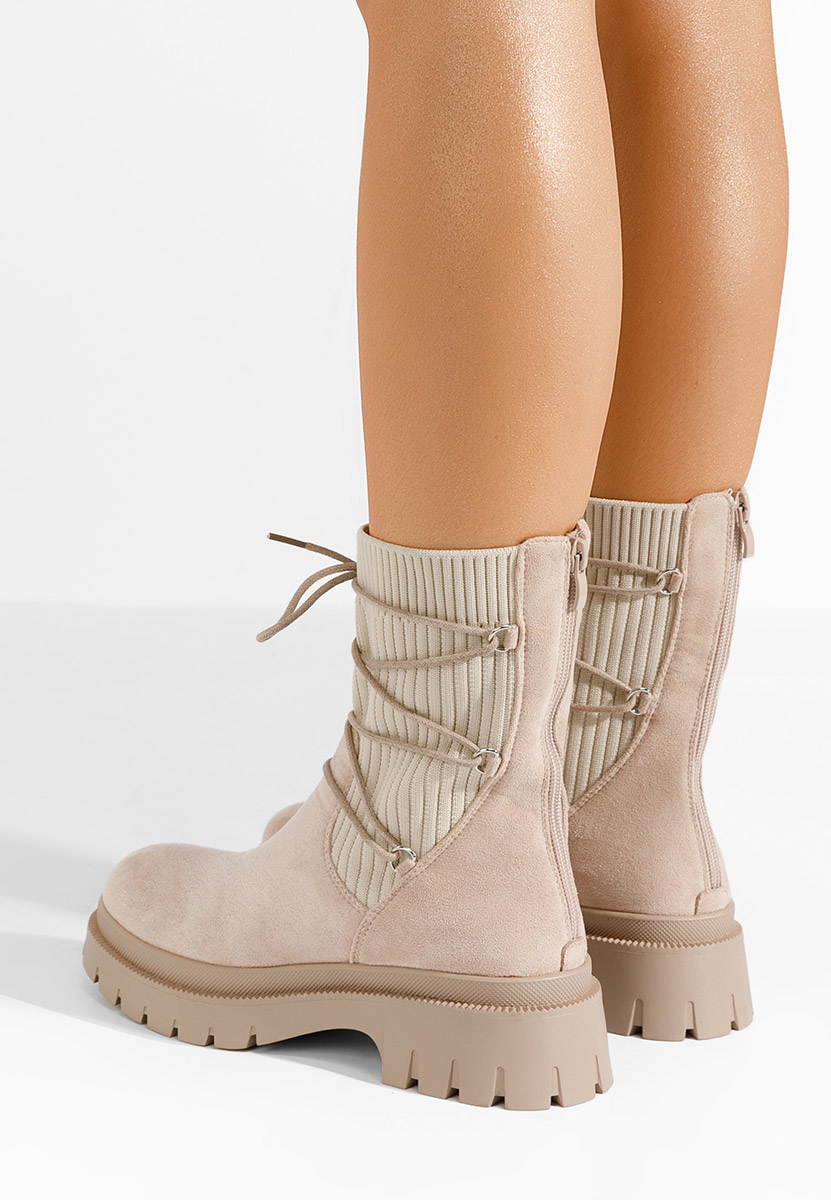 Ženske gležnjače Arlene bež