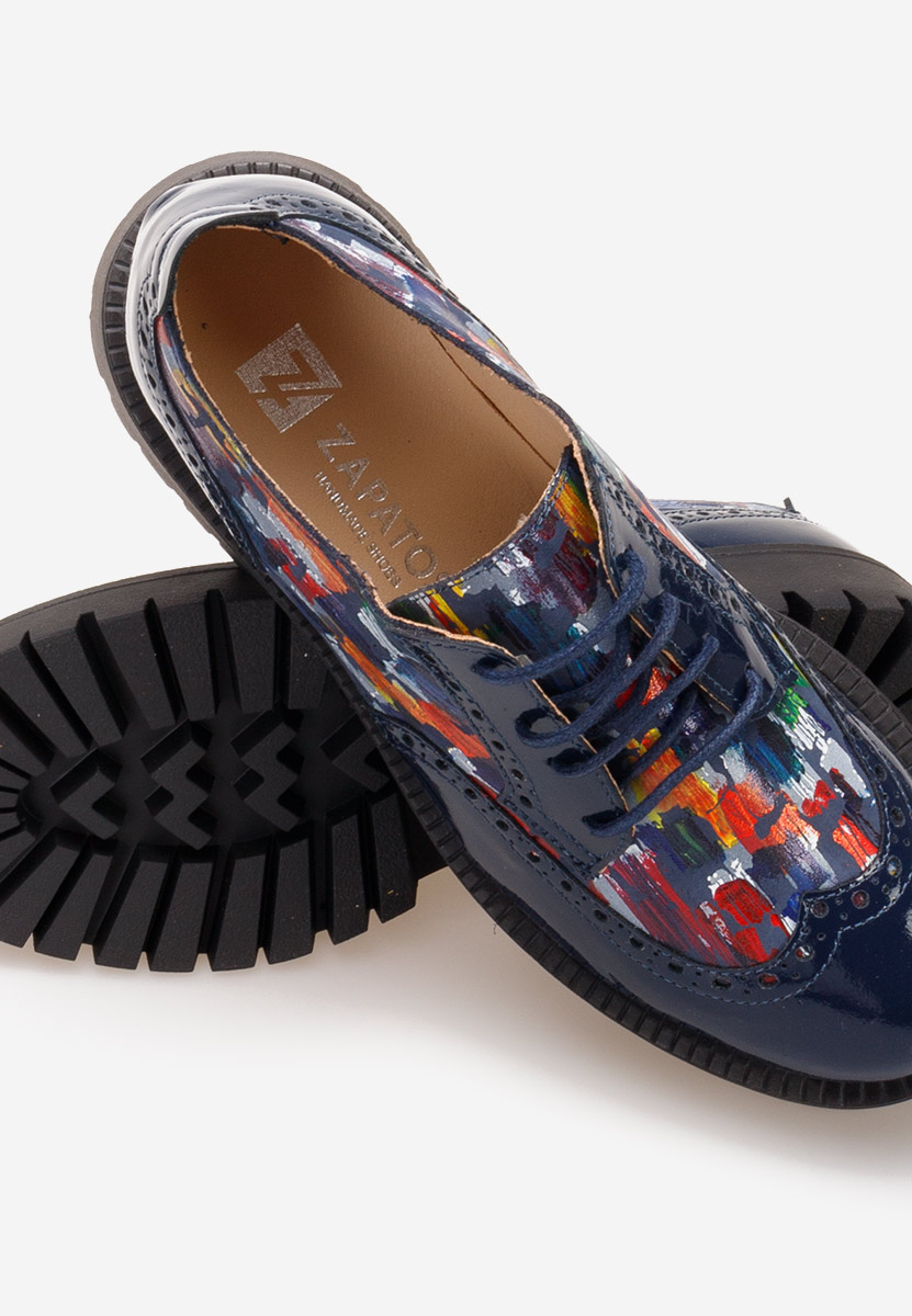 Ženske cipele oksfordice Flexa V5 Šareno