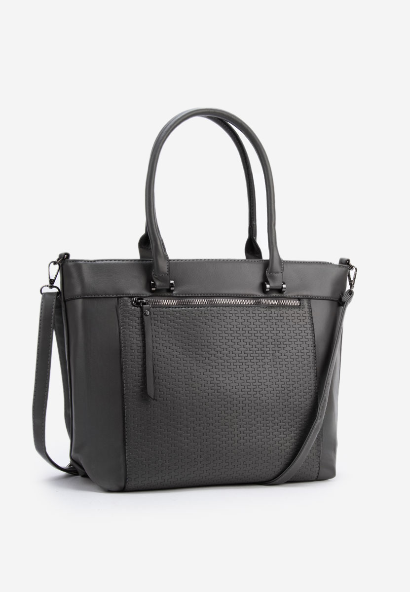 Ručna torba Seziana sivo