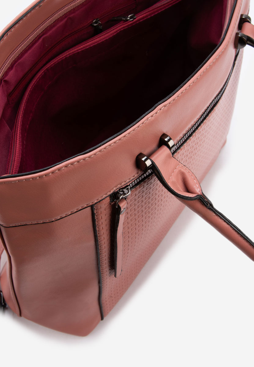 Ručna torba Seziana ružičasto