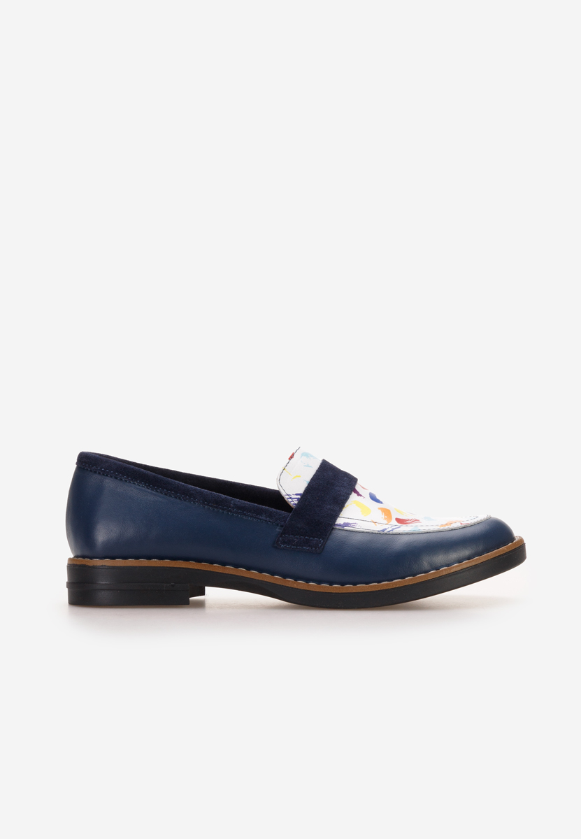 Ženske loaferice Aleda V4 plavo navy