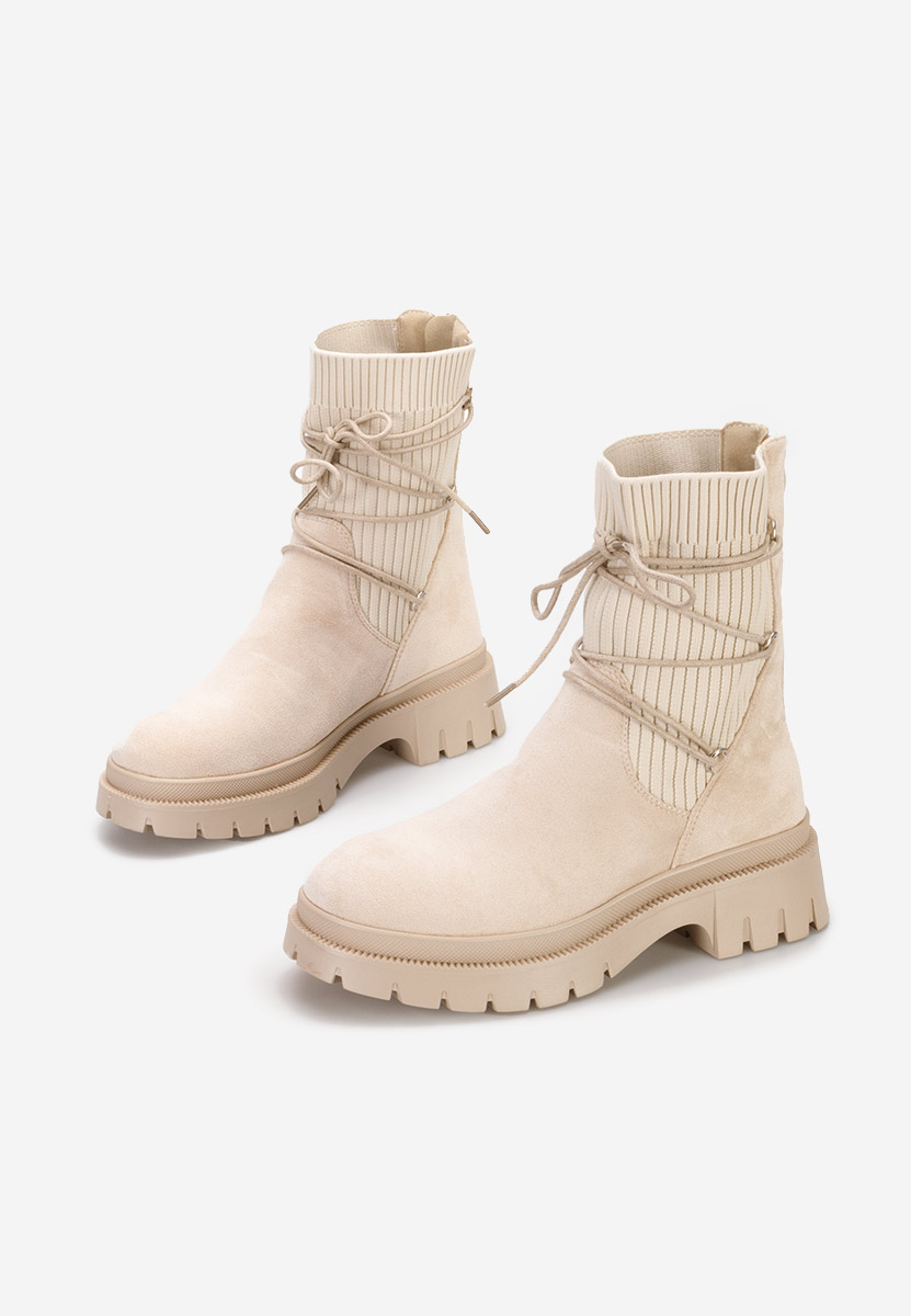 Ženske gležnjače Arlene bež