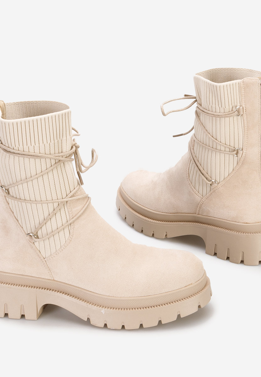 Ženske gležnjače Arlene bež